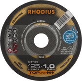 Rhodius Xt10 206163 Disque à tronçonner droit 125 mm 22,23 mm 1 pièce