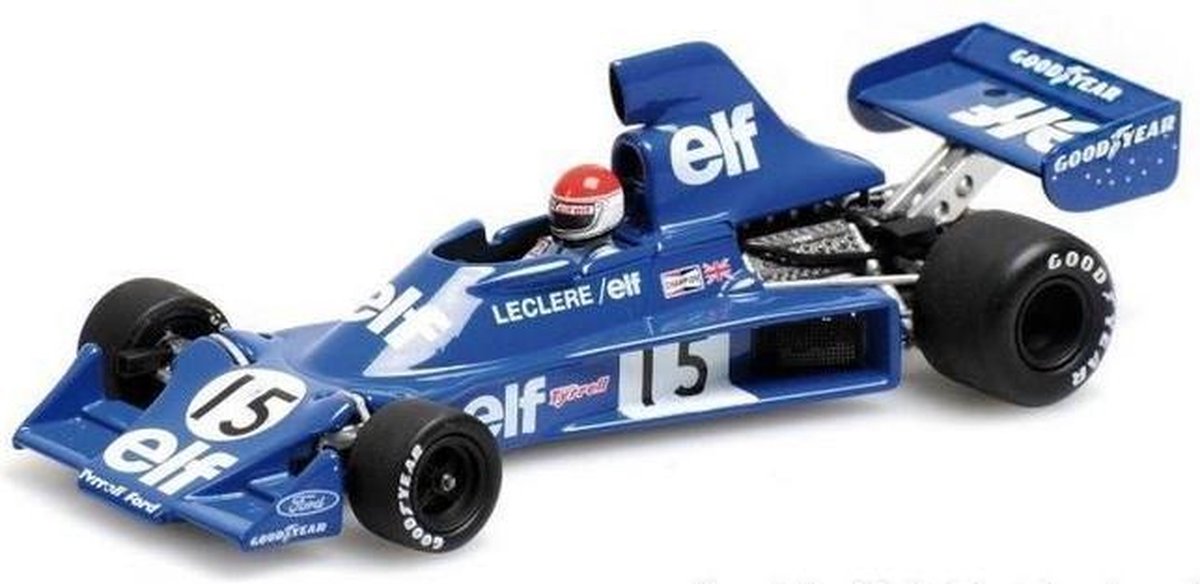 Formule 1 Tyrrell Ford 007 M. Leclere 1975 - 1:43 - Minichamps