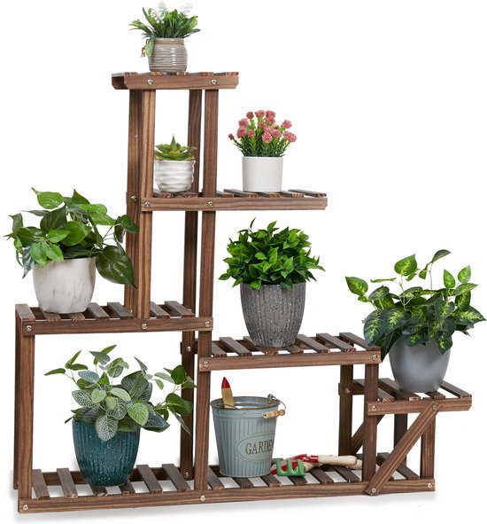 Plantenrek Wandrek Voor Planten Ladder Kast 3 Planken 3 Laags