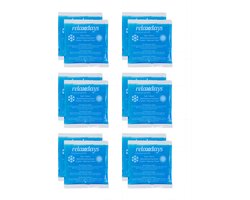 hot cold packs - set van 12 - herbruikbaar -14 x 13 cm - gelpacks