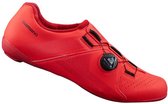 Chaussures pour femmes de vélo de route SHIMANO RC3 - Rouge - Homme - EU 48