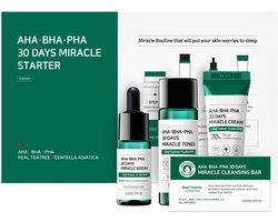 Some By Mi AHA BHA PHA 30 Days Miracle Starter Kit 4st (30g, 30ml, 10ml, 20g) - 4 stuks