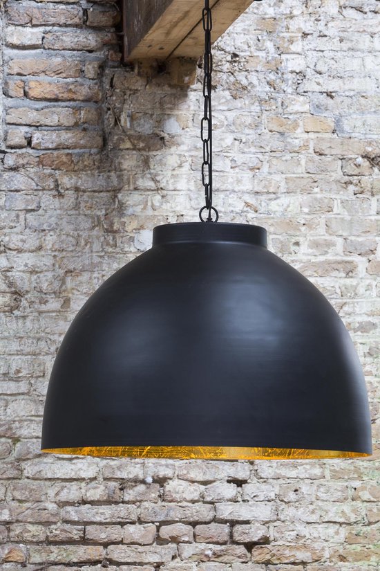 Light & Living Hanglamp Kylie - Zwart - Ø45cm - Modern - Hanglampen Eetkamer, Slaapkamer, Woonkamer