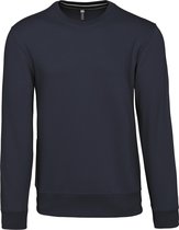 Unisex sweater met ronde hals Kariban Donkerblauw - XS