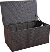 Opbergbox XXL - Waterdicht - Met deksel - Voor binnen & buiten - Tuinkussenbox - Tuinbox - 120x68x63cm