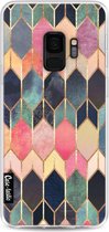 Casetastic Samsung Galaxy S9 Hoesje - Softcover Hoesje met Design - Stained Glass Multi Print