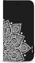 Casetastic Wallet Case Black Samsung Galaxy A50 (2019) - Floral Mandala White