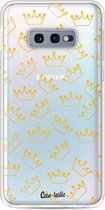 Casetastic Samsung Galaxy S10e Hoesje - Softcover Hoesje met Design - The Crown Print