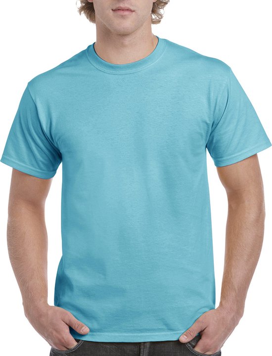 Gildan Hammer™ T-shirt met ronde hals Lagoon Blue - 4XL