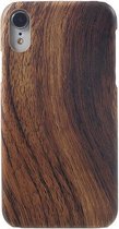 GadgetBay Hout look iPhone XR Hardcase hoesje - Bruin Hout Textuur