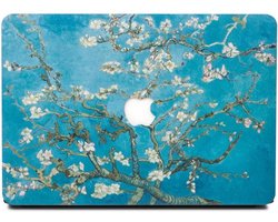 Lunso Geschikt voor MacBook Air 13 inch (2010-2017) cover hoes - case - Van Gogh amandelboom