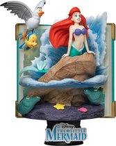 Beast Kingdom - Disney - Diorama-079 - Verhalenboekenserie - Ariël - 15cm