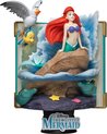 Beast Kingdom - Disney - Diorama-079 - Verhalenboekenserie - Ariël - 15cm