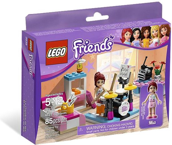 LEGO Friends Mia's Slaapkamer - 3939 | bol.com