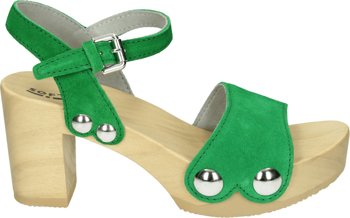 Softclox S3337 EILYN Sandalen met hakDames Sandalen Groen