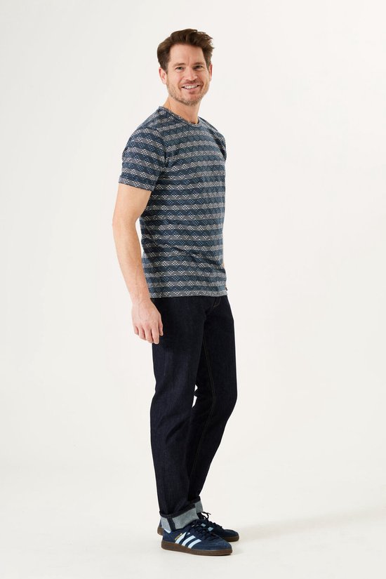 Rockford Mills LONGHORN Heren Slim Fit Jeans Blauw - Maat W36 X L32