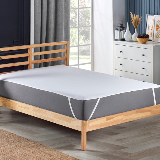 PROTÈGE MATELAS, Coton-Polyester