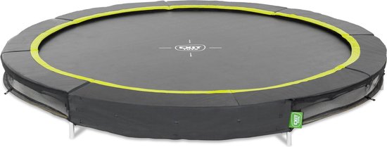 EXIT Silhouette inground sports trampoline ø244cm - zwart