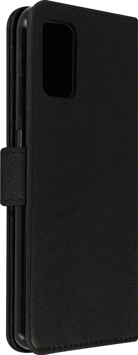 Geschikt voor Samsung Galaxy A03s Bookcover Video Support Functie zwart