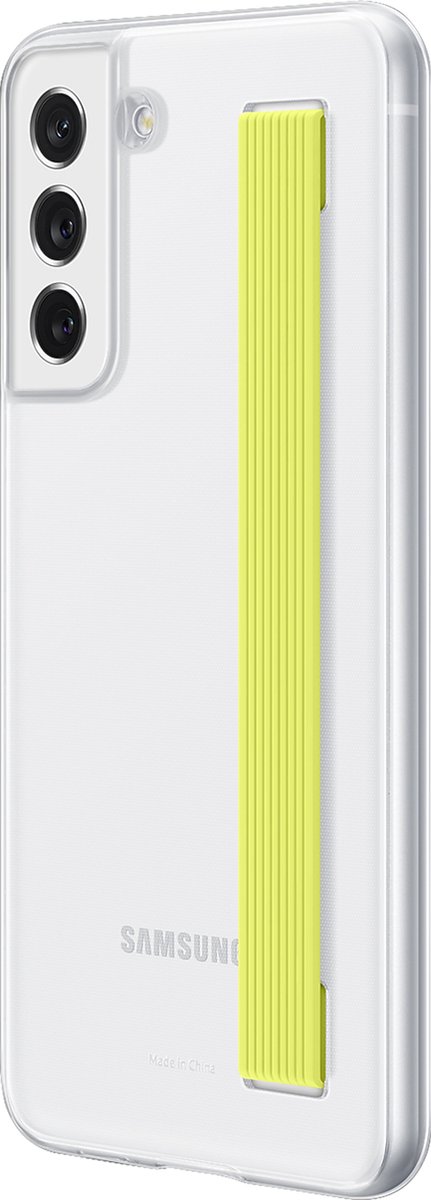 Samsung Slim Strap Hoesje - Samsung Galaxy S21 FE - Wit