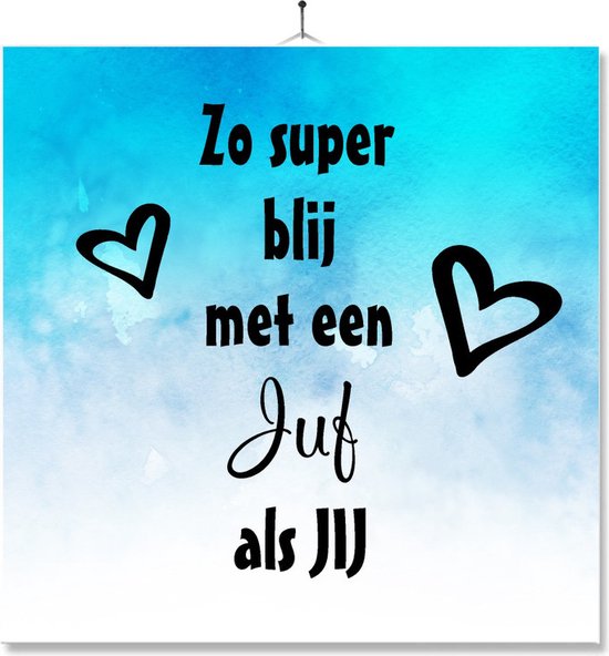 Tegel Met Opdruk Geschenk Kado Zo super blij met een jud als jij