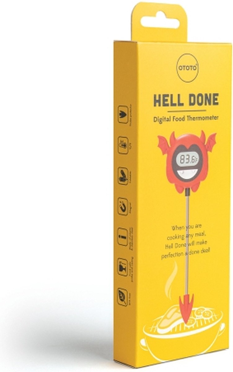 Great quality Hell Done - Digital Food Thermometer - OTOTO, ototo
