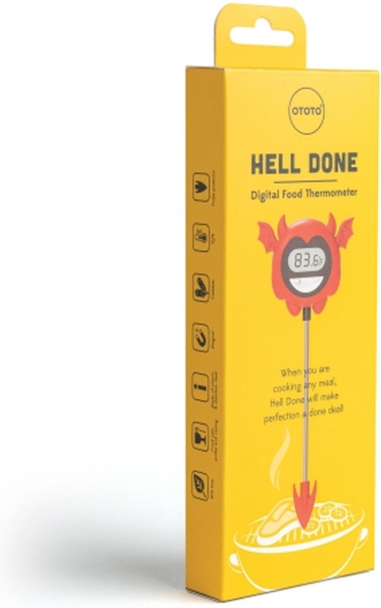 Hell Done - Digital Food Thermometer - OTOTO