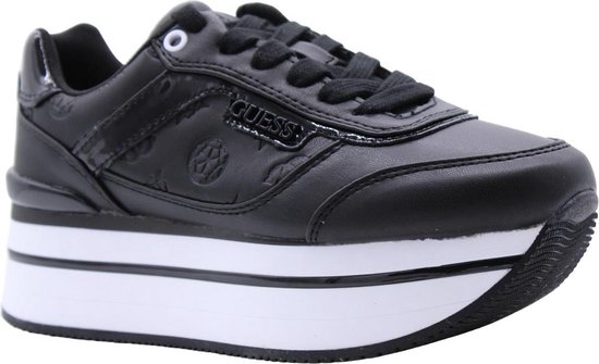 Baskets Guess Hansin Low - Femme - Zwart - Taille 39