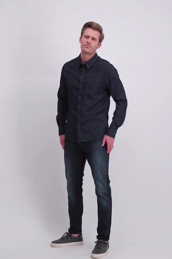 Cars Jeans - Heren Jeans - Heren - W38 X L34 - Zwart - Katoen - Blast-blue.blac