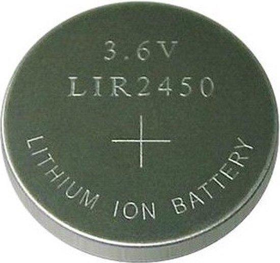 Li-ion oplaadbare batterij LIR2450 3.6V | bol.com