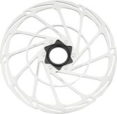 Jagwire Sport SR1 Remschijf Ø220 mm Centerlock, zilver