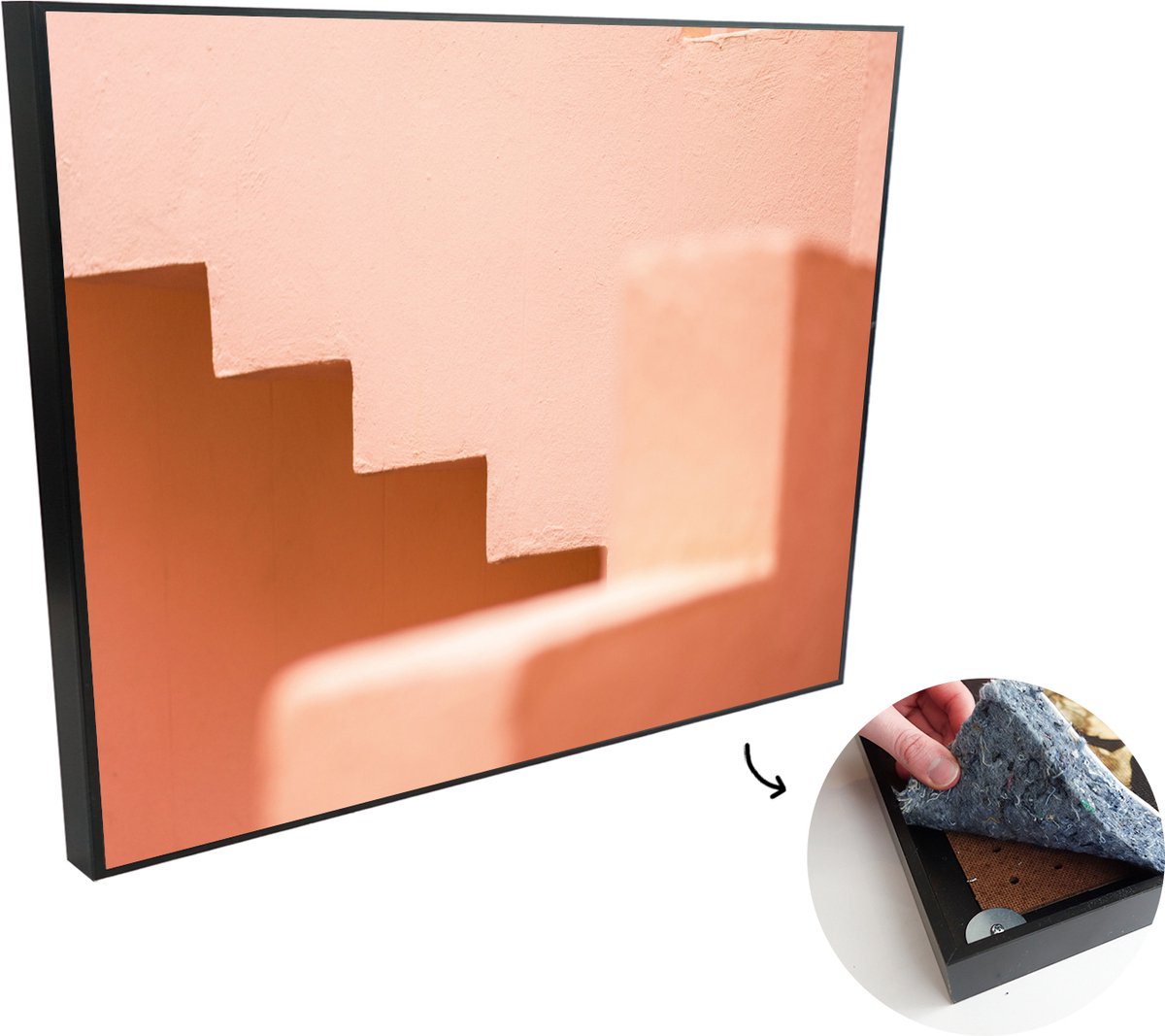 Architectuur Trappen Pastel Roze