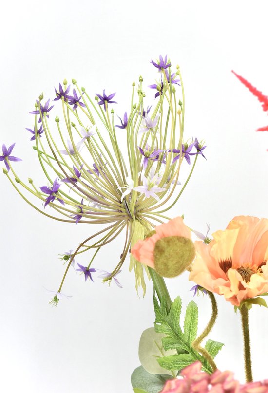 Fleurs artificielles - Fleurs en Soie - Bouquet de Fleurs artificielles - 70-100 cm - Mix Coloré - Natuurlijk Bloemen