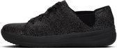 FitFlop™ F-Sporty™ Lace-Up Sneaker Suede Black Glimmer - Maat 37