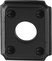 Rozet - Smeedijzer zwart - Gietijzer - GPF - Binnendeur - Rozet GPF6100.02 59x48x6mm smeedijzer zwart