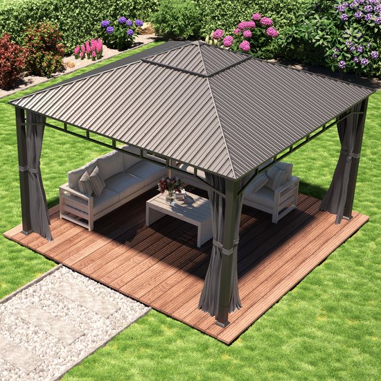 Bo-Garden Party Tent Light 3,5 x 3,5 x 2,5 meter | Kampeer Oase