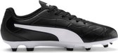 Puma Monarch FG Jr zwart wit voetbalschoenen kids