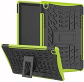 Huawei Mediapad M5 10.8 - Schokbestendige Back Cover - Groen
