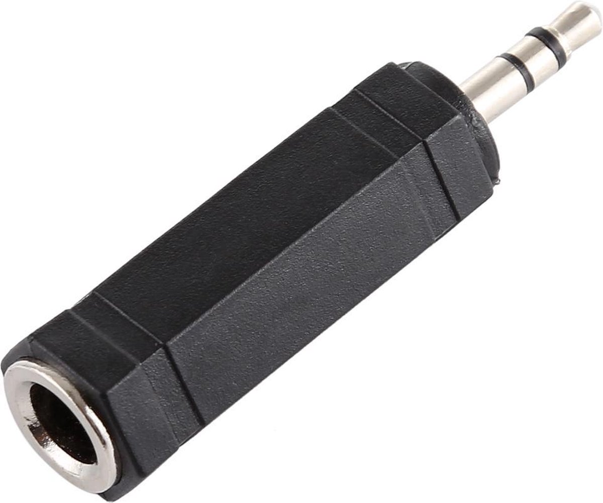 Adaptateur Jack 6,35 Mm Femelle Vers 3,5 Mm Mâle - Convertisseur Audio Pour Casque Et Instruments