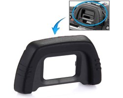 Rubberen oogschelp DK-21 voor Nikon D100 / D200 / D90 / D80 / D70S / D70 / D60 (zwart)