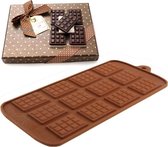 Hoge kwaliteit 12st siliconen materiaal chocoladevorm