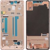 Middenkaderring met zijtoetsen voor Geschikt voor Xiaomi Mi 8 SE (rose goud)