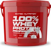 Scitec Nutrition - 100% Whey Protein Professional (Strawberry - 5000 gram) - Eiwitshake - Eiwitpoeder - Eiwitten - Proteine poeder