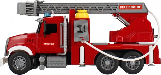 MEGA CREATIVE - Voiture, camion de pompier rouge avec eau, à partir de 3 ans