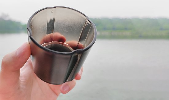 Cafetière Portable Espresso Machine Tritan Réservoir D'eau Mini