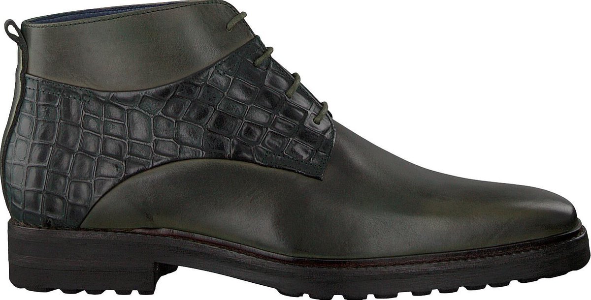 Omoda 36615 Nette schoenen - Veterschoenen - Heren - Groen - Maat 43 |  bol.com