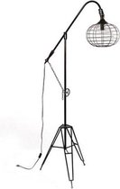 Vloerlamp Rivello Zwart - 104x60xH190 cm