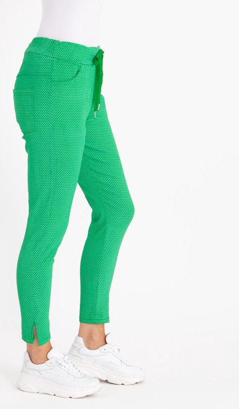 gegevens Hol Duidelijk maken Groene Broek/Pantalon van Je m'appelle - Dames - Maat 42 - 4 maten  beschikbaar | bol.com