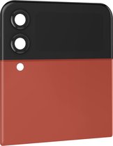 Originele batterijklep voor Samsung Z Flip 4 met extern display rood