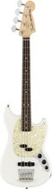 Fender American Performer Mustang Bass RW (Arctic White) - Elektrische basgitaar